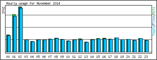 Hourly usage